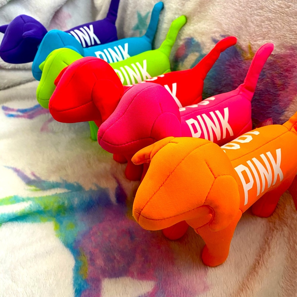Victoria’s Secret pink dog